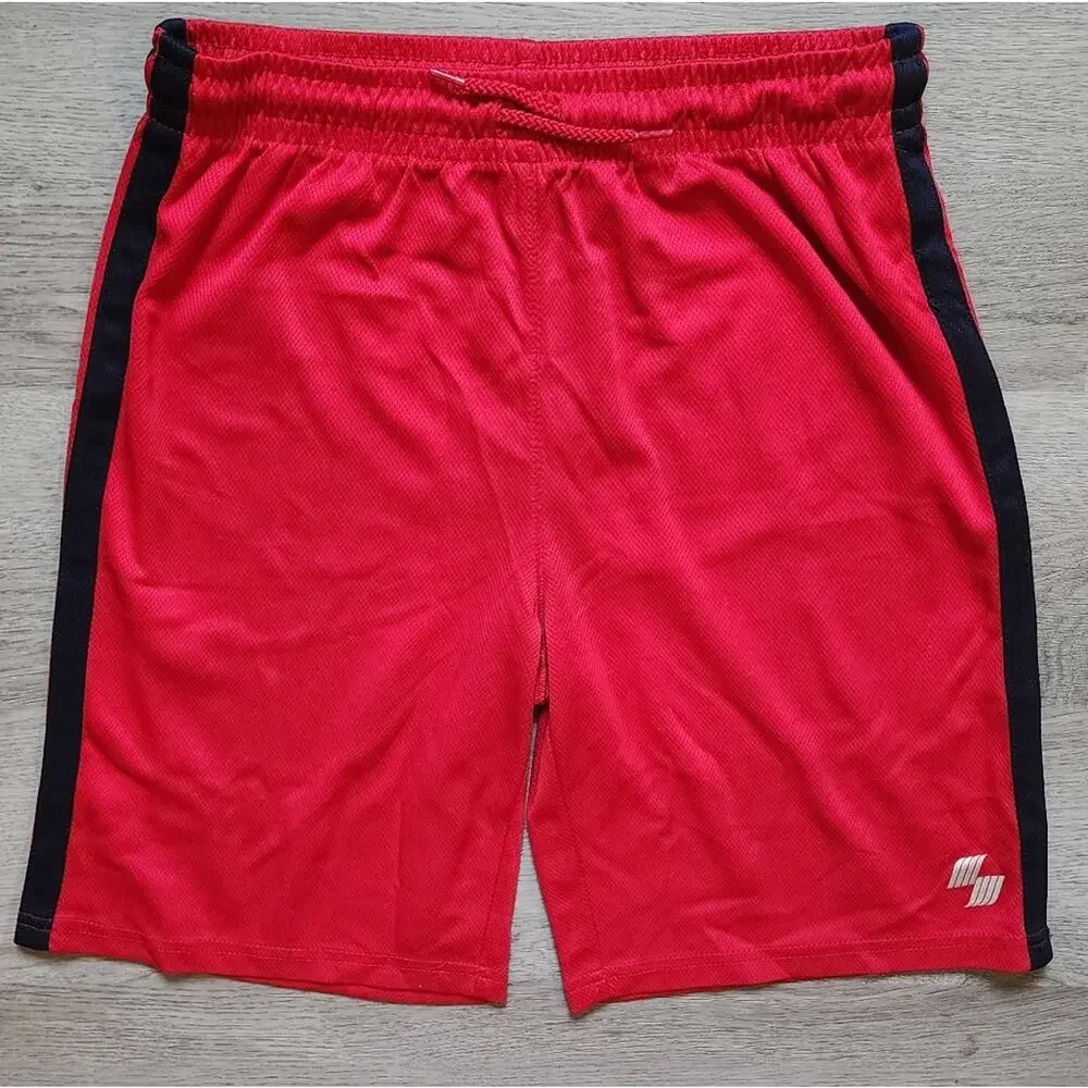 The Children's Place Boy's Red Athletic Pull On Activewear Shorts Large L 10-12